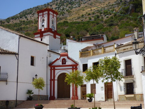Benaojan, pueblo de Málaga, Andalucía (España) localizado dentro del Parque Natural de Grazalema