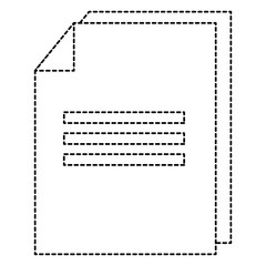 paper document isolated icon vector illustration design