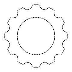 gears machine isolated icon vector illustration design