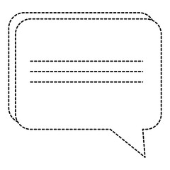 speech bubble isolated icon vector illustration design