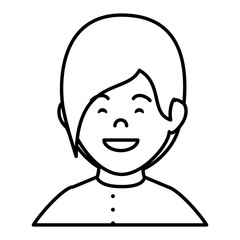 beautiful businesswoman avatar character vector illustration design