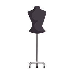 mannequin store isolated icon vector illustration design