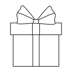 giftbox present isolated icon vector illustration design