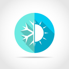 Climate icon. Vector illustration.