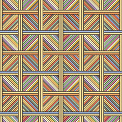 Abstract seamless stripe geometric pattern