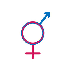 Male and female united