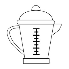 Glass jar symbol icon vector illustration graphic design