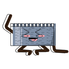 Kawaii castle wall icon