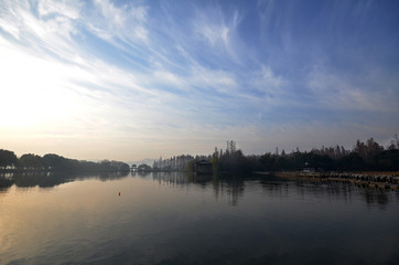 Fototapeta na wymiar China Hangzhou West Lake