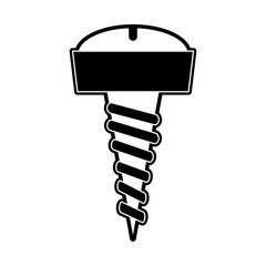 Screw tool isolated icon vector illustration graphic design