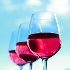wine glasses