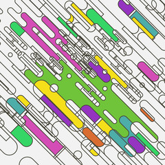 Abstract geometric multicolored background - vector eps10