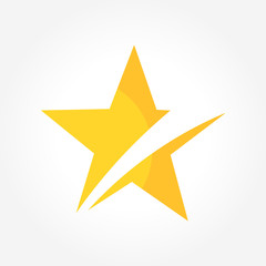 Yellow star symbol