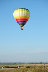balloon against the blue sky