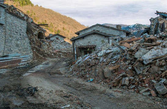 Antibo borgo distrutto dal terremoto