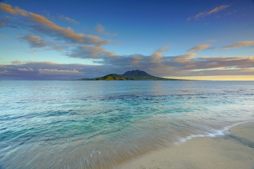 View The Nevis Peak Volcano
