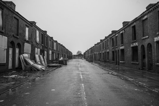SET OF THE PEAKY BLINDERS IN LIVERPOOL