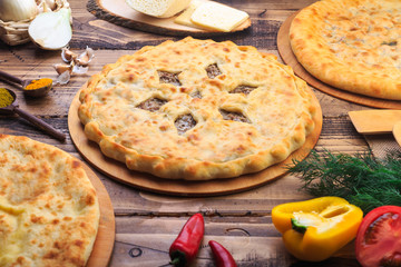 Ossetia pie still life