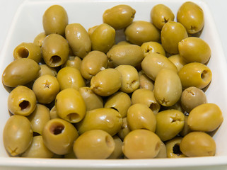 Olives in a bowl