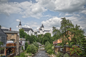 Schwarzenberg mit Schwarzwasser