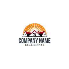 residential logo vector  for developer company 
