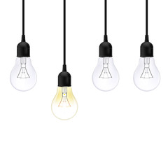 Naklejka premium Bulb