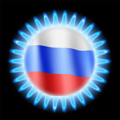 Fototapeta premium Business with gas