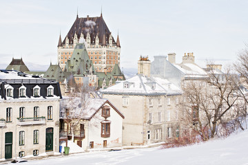 Beautiful Historic Chateau Frontenac in Quebec City