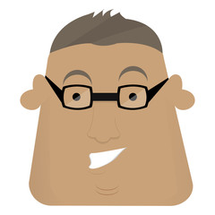 Happy man avatar