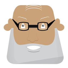 Angry man avatar
