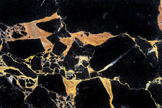 luxury golden black marble texture pattern background