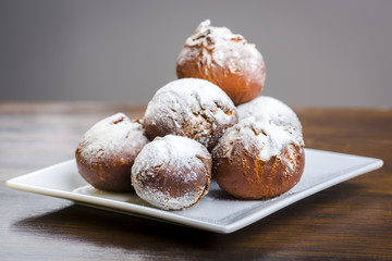 Homemade donuts - the most delicious with marmalade