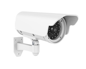 Surveillance CCTV Security Camera Isolated