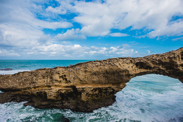 biarritz france landscape beach ocean
