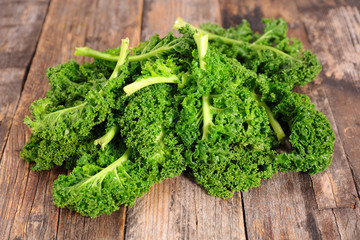 fresh kale leaf