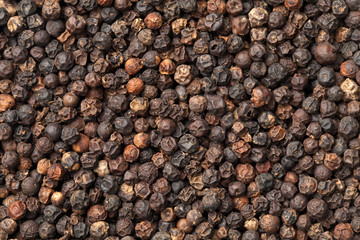 Black Peppercorn Background