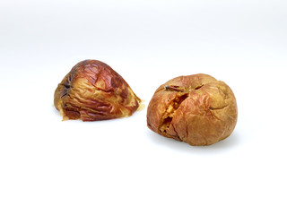 Alte matschige Äpfel