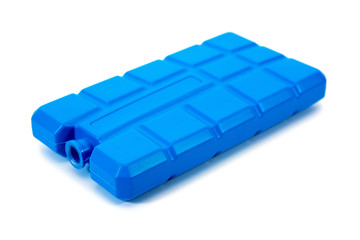 Fototapeta premium Plastic ice pack isolated on white background