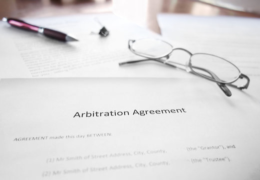 Arbitration Agreement document