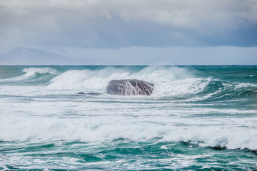 biarritz france landscape beach ocean