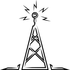 Radio Tower Icon