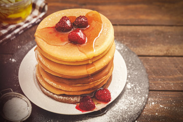 American Breakfast Pancakes 