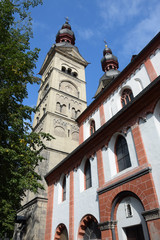 Fototapeta na wymiar Liebfrauenkirche in Koblenz