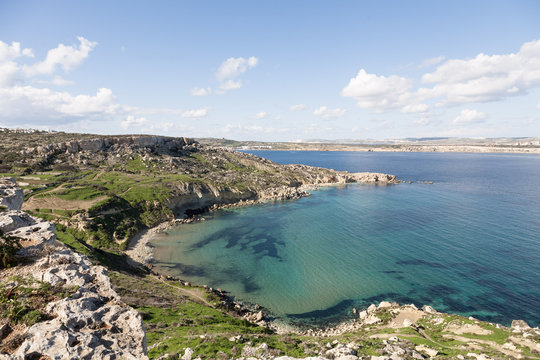 Bucht in Malta
