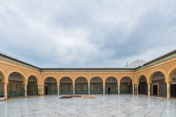 The Barbier Mausoleum in Kairouan, Tunisia.