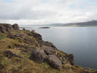 Hvítanes - Bucht im Süden Islands
