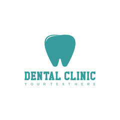 Dental Clinic Logo Vector Template Design