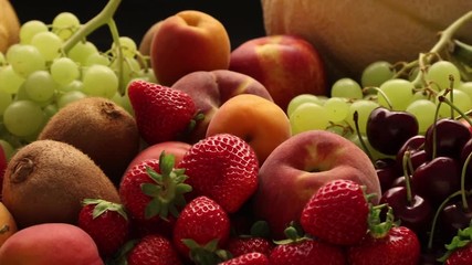 mixed fruit and vegetables carriage