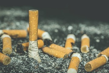 smoking tobacco cigarettes ashtray. 