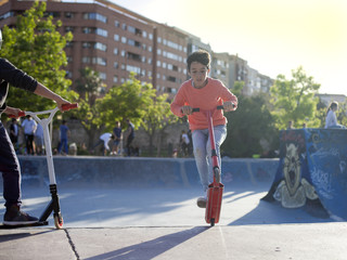 En el skate park © Ricardo Ferrando